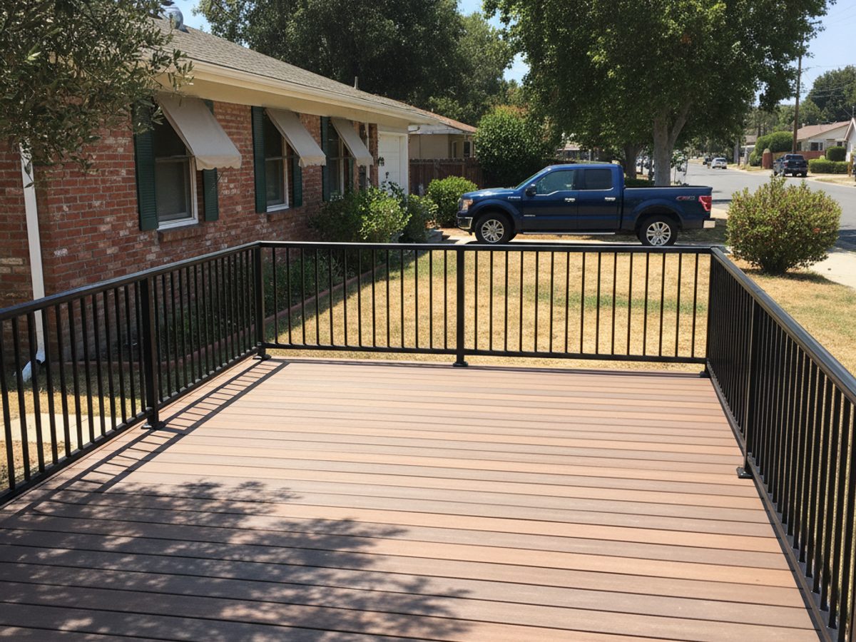 Deck Installation completed by Charis Deck Solutions in Fontana, CA